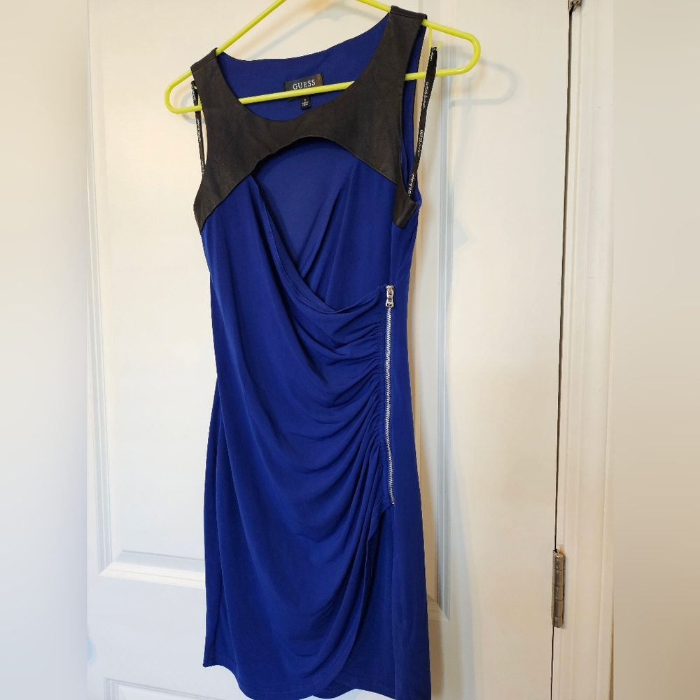 GUESS blue cocktail dress